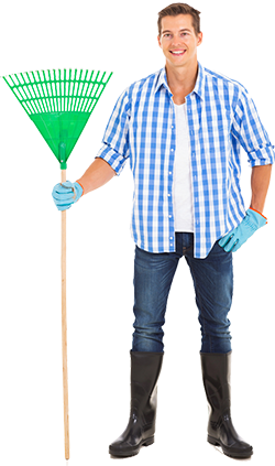 250px Man With Rake